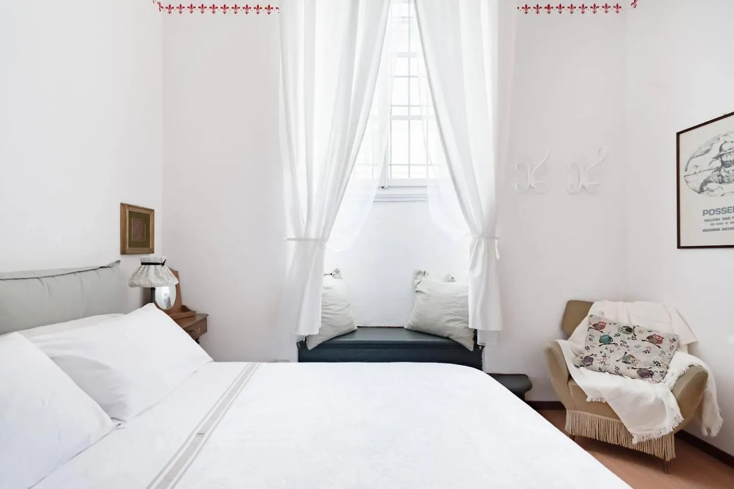 Apartment Comfy Unit Suitable For Work Street Level With Patio Florence Italy